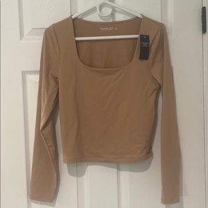 Abercrombie and Fitch long-sleeve seamless top